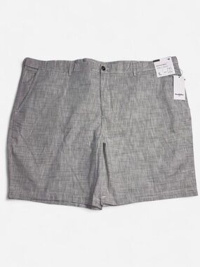 Goodfellow & Co Men’s Gray Flat-Front Shorts - Men’s 48”